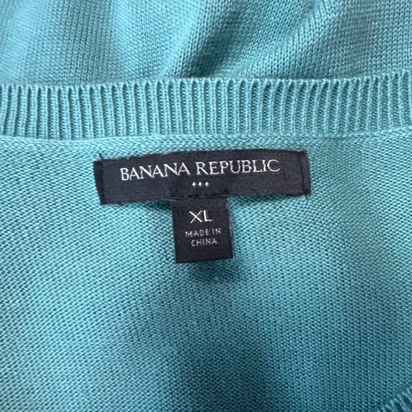 Banana Republic Long Sleeve Button-Front Cardigan Sweater Women's Size XL - Picture 5 of 9